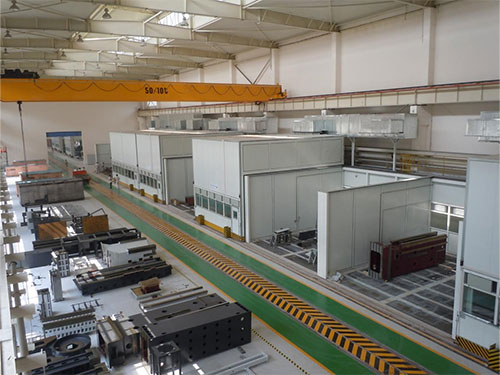 沈阳机床移动喷漆房项目