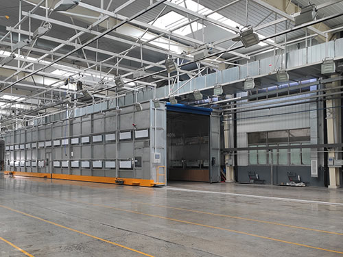 整体移动式喷漆房的防尘措施如何实现