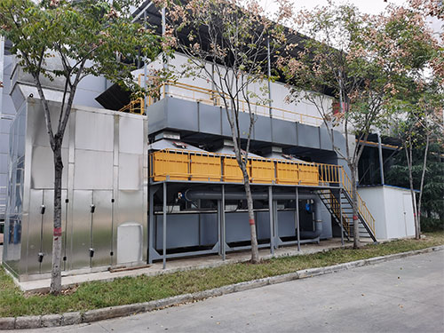 宇通重工催化燃烧废气净化项目