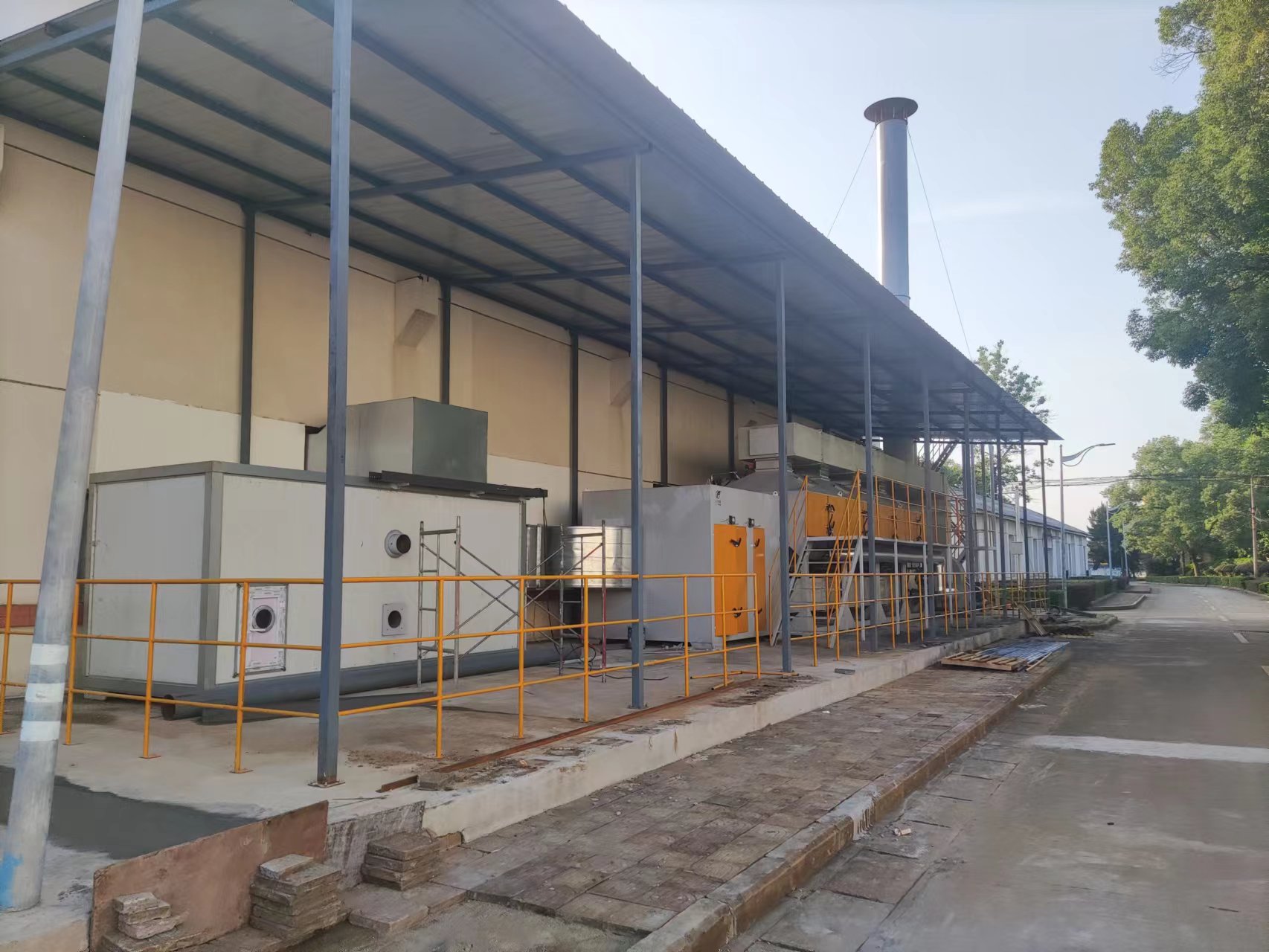 活性炭吸附脱附+催化燃烧设备